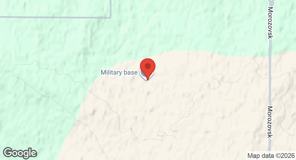 Map of Morozovsk Air Base