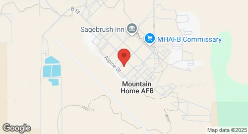 خريطة Mountain Home Air Force Base