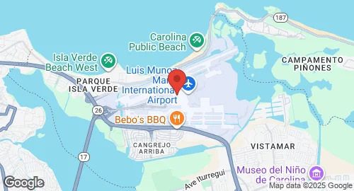 خريطة Muñiz Air National Guard Base