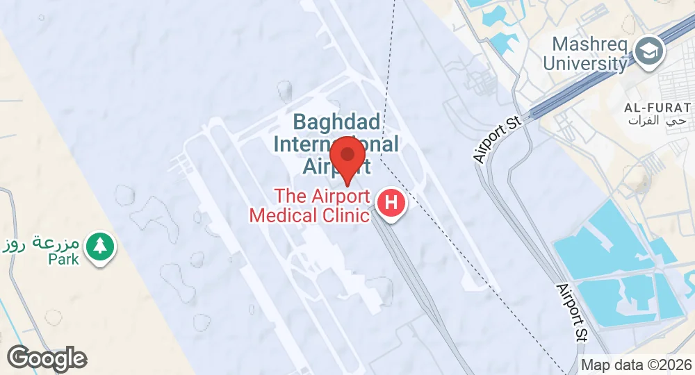 Map of Muthenna Air Base