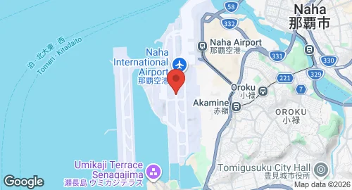 Map of Naha Air Base