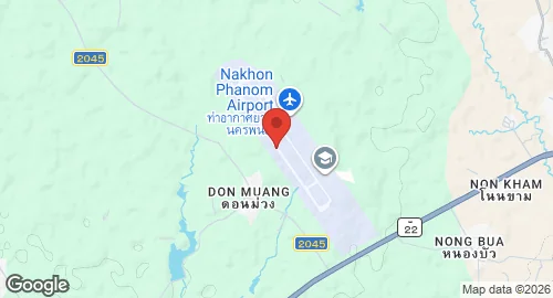 Map of Nakhon Phanom Royal Thai Navy Base