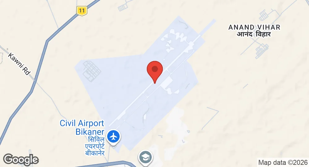 Map of Nal-Bikaner AFS