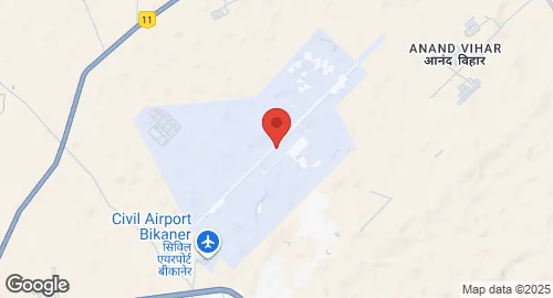 Mapa de Nal-Bikaner AFS