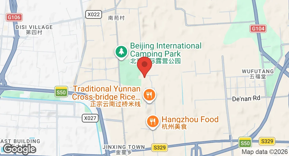 Map of Nanyuan Air Base