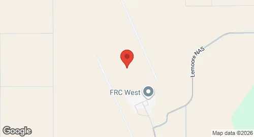 Map of Naval Air Station Lemoore