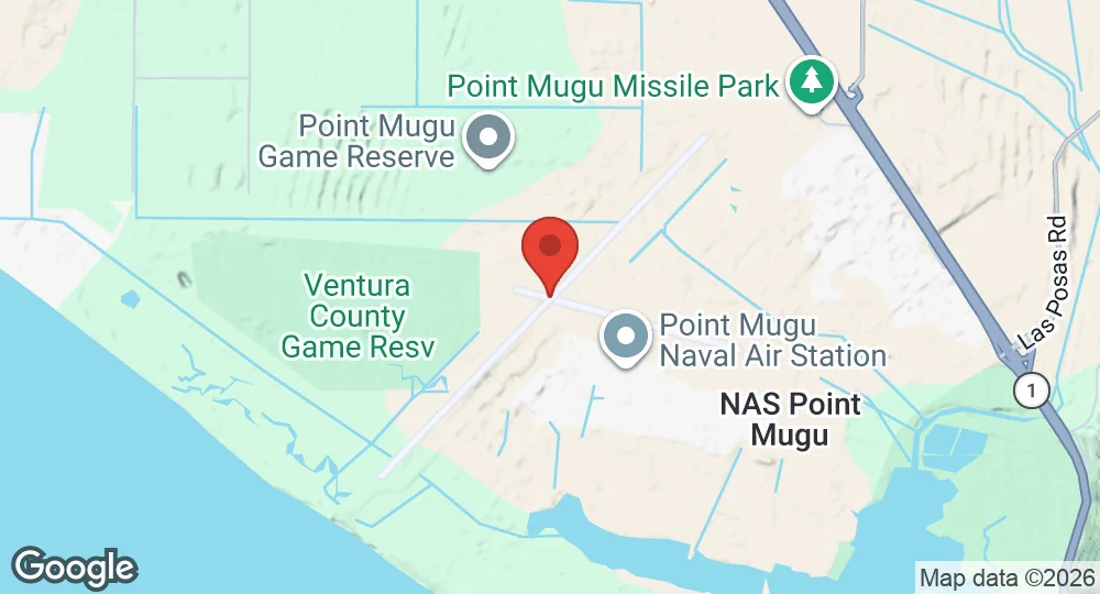 Map of Naval Base Ventura County - Point Mugu