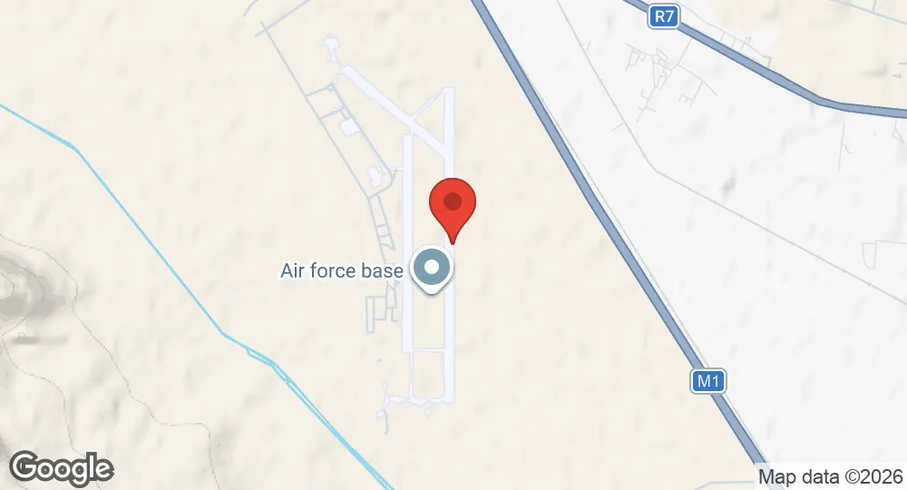 Map of Nasosnaya Air Base