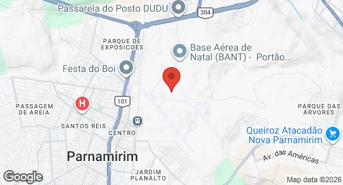 Map of Natal Air Force Base