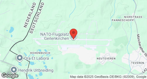 Mapa de NATO Air Base Geilenkirchen