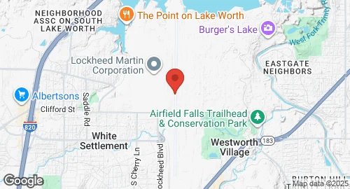 خريطة Naval Air Station Joint Reserve Base Fort Worth