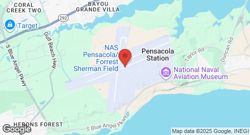 خريطة Naval Air Station Pensacola