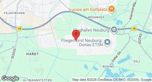 Map of Neuburg Air Base