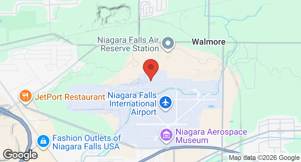 Map of Niagara Falls Air Reserve Station