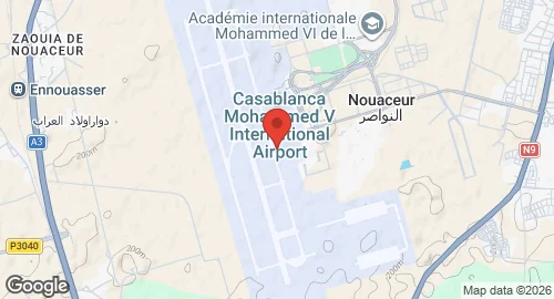 Map of Nouasseur Air Base