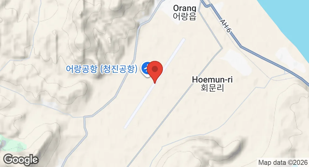 Map of Orang Airport