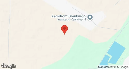 Map of Orenburg-2 Air Base