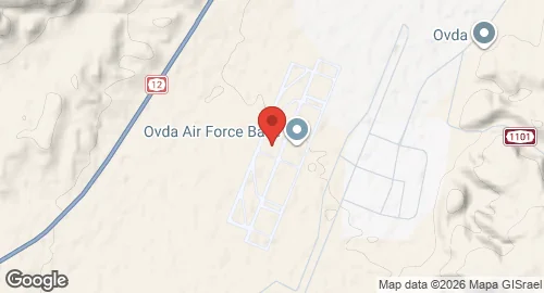 Map of Ovda Airport