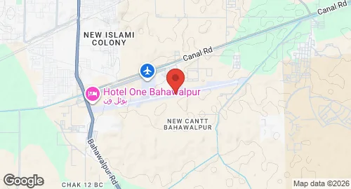 Map of PAF Base Bahawalpur