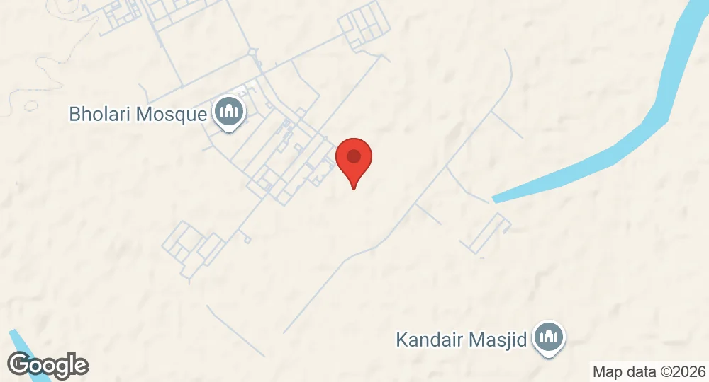 Map of PAF Base Bholari