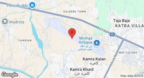 Map of PAF Base Minhas