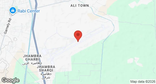 Map of PAF Base M.M. Alam