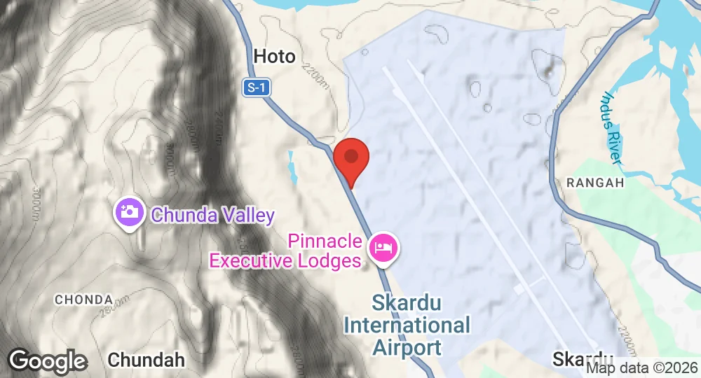 Map of PAF Base Qadri