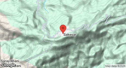 Map of PAF Base Sakesar