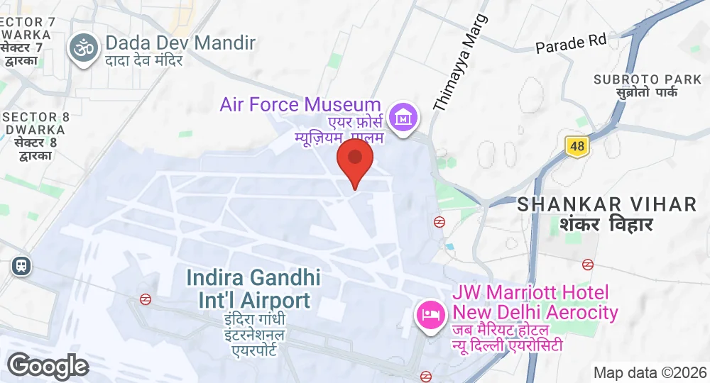Map of Palam AFS