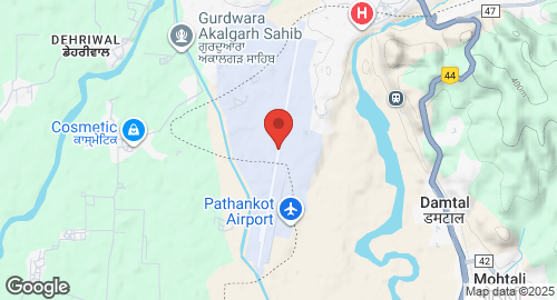 Mapa de Pathankot AFS