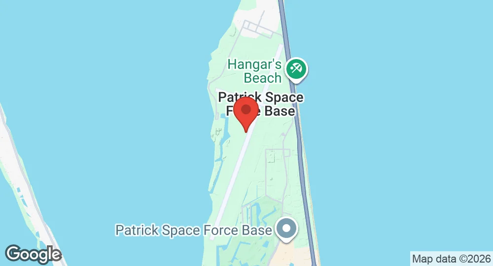 Map of Patrick Space Force Base