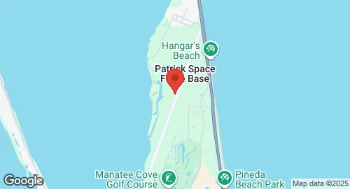 خريطة Patrick Space Force Base