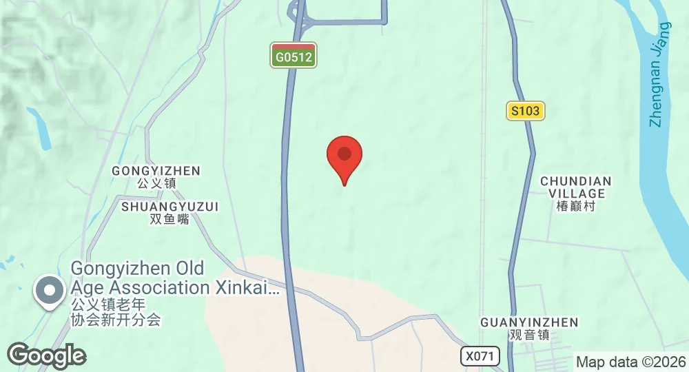 Map of Pengshen Air Base