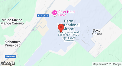 Mapa de Perm Air Base