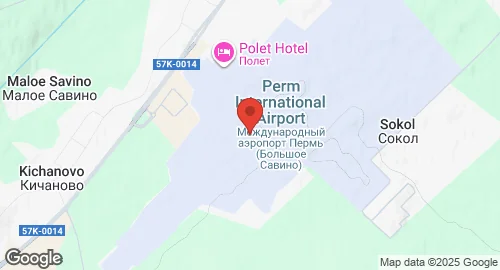 Map of Perm Air Base