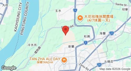 Map of Pingtung Air Base