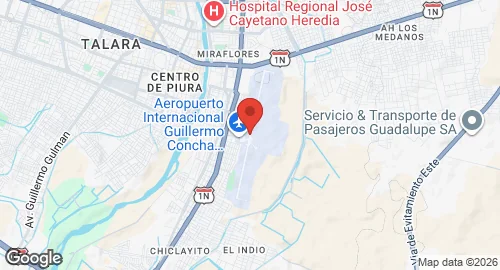 Map of Piura Air Base