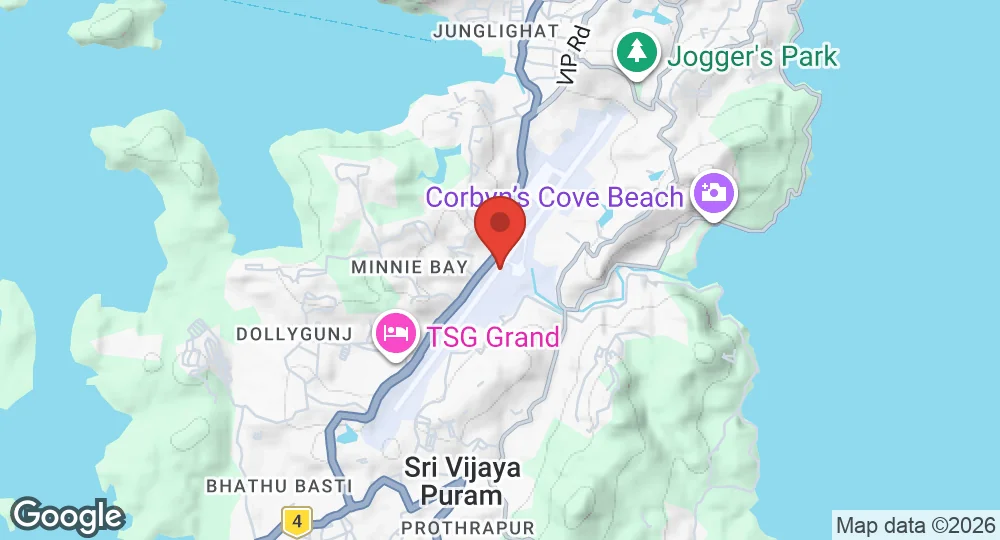 Map of Port Blair AFS