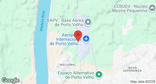 Map of Porto Velho Air Force Base