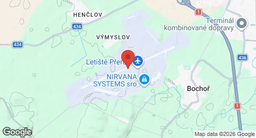 Map of Přerov Air Base