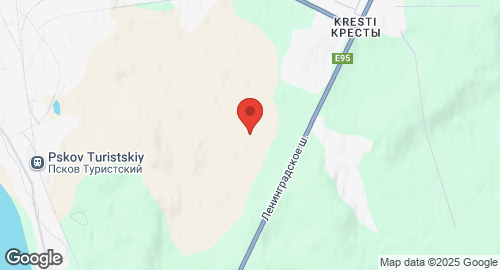 Mapa de Pskov Air Base