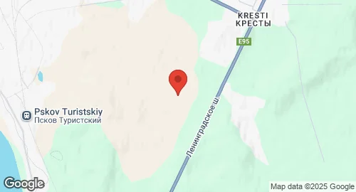 Map of Pskov Air Base