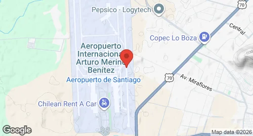 Map of Pudahuel Air Base