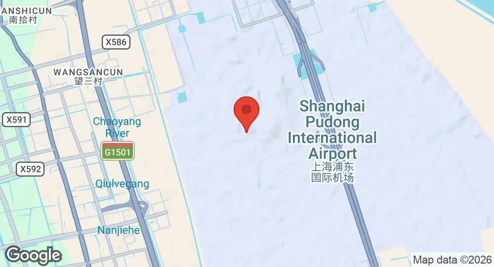 Map of Pudong Air Base