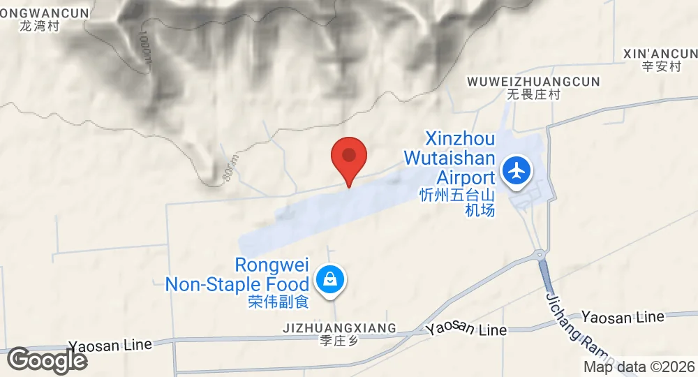 Map of Qizhou Air Base