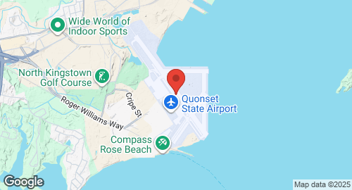 Mapa de Quonset Point Air National Guard Station