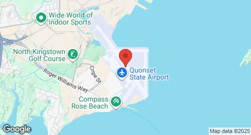 خريطة Quonset Point Air National Guard Station