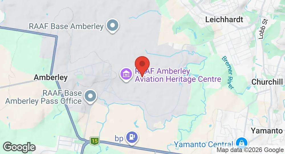 Map of RAAF Base Amberley