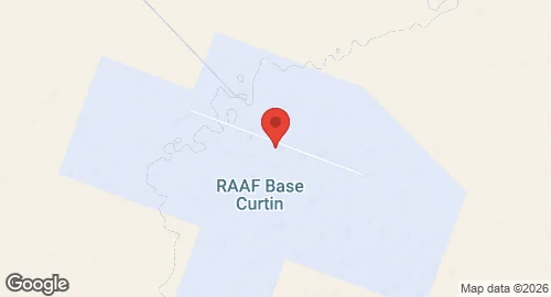 Map of RAAF Base Curtin