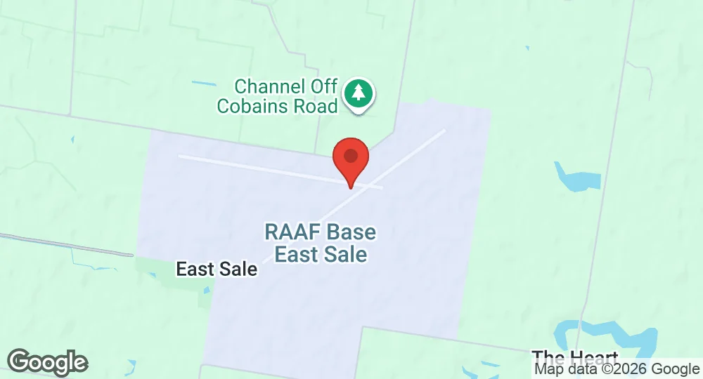 Map of RAAF Base East Sale